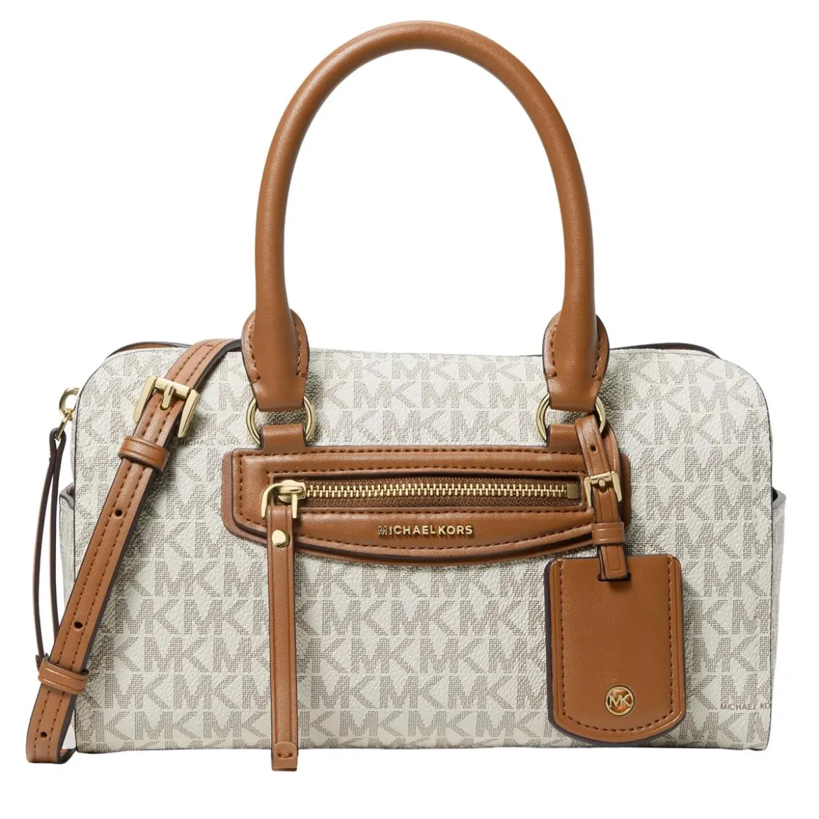 MICHAEL Michael Kors Xs Duffle Xbody Vanilla/acrn Bowling Bag