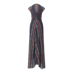 Missoni Maxikleid mit Glitzerdetails mehrfarbig Maxikleid