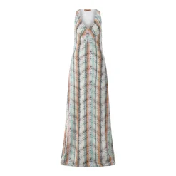 Missoni Maxikleid mit Muster mehrfarbig Maxikleid