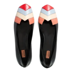 Missoni M01 Panarea Nappa Multi Black Ballerinas