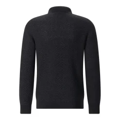 Missoni Pullover mit Polokragen schwarz Poloshirt