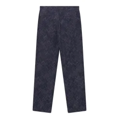 Missoni Stoffhose mit Zickzack-Muster blau Stoffhose
