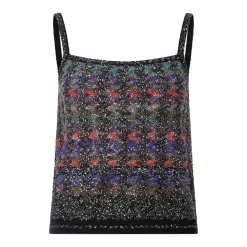 Missoni Top mit Pailletten Multicolor Top
