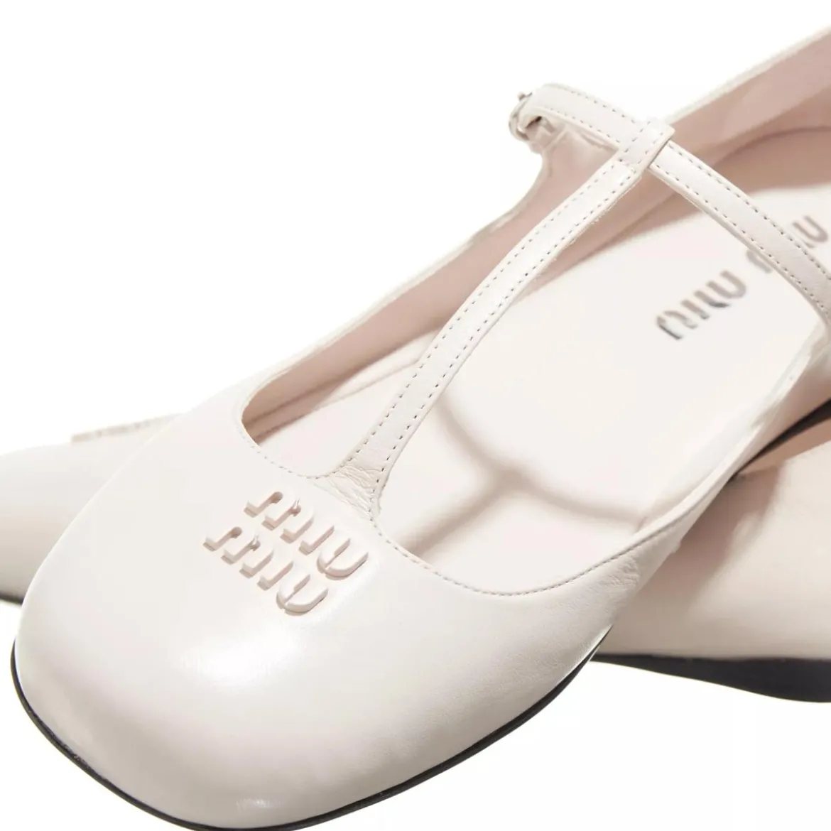 Miu Miu Flat Women Opale Ballerinas