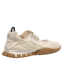 Miu Miu Tyre Ballerina Avorio Ballerinas