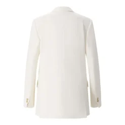 MM6 Maison Margiela Blazer aus Woll-Mix weiß Blazer