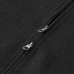 MONTECORE Sweatjacke aus Kaschmir grau Anzugjacke