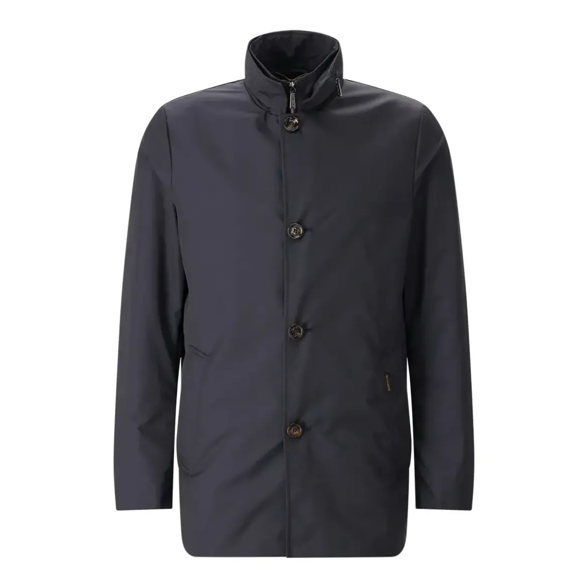 Moorer Jacke aus Materialmix blau Übergangsjacke