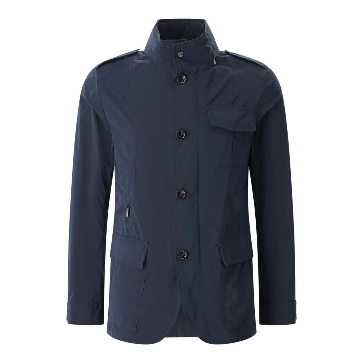 Moorer Jacke Porto blau Übergangsjacke