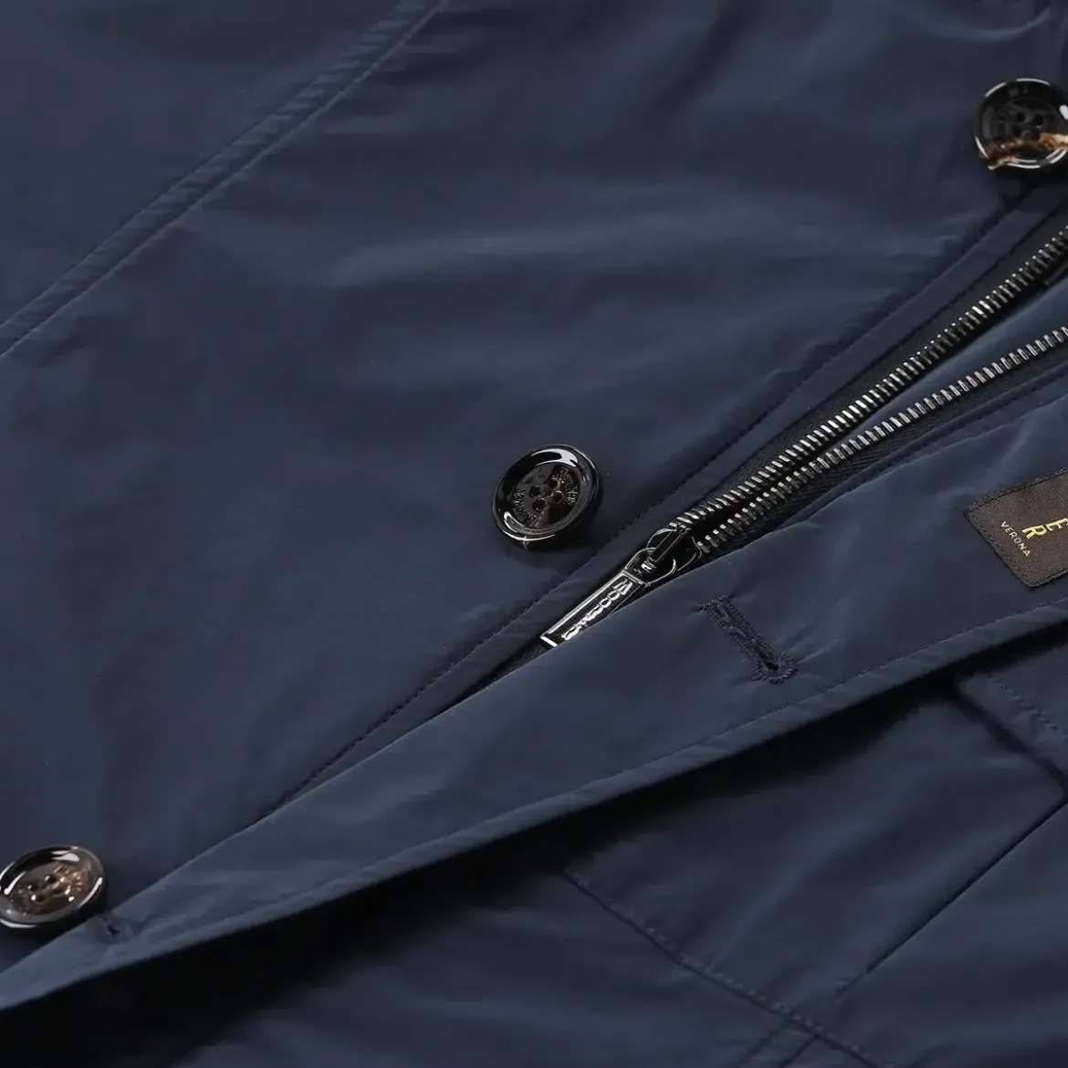 Moorer Jacke Porto blau Übergangsjacke
