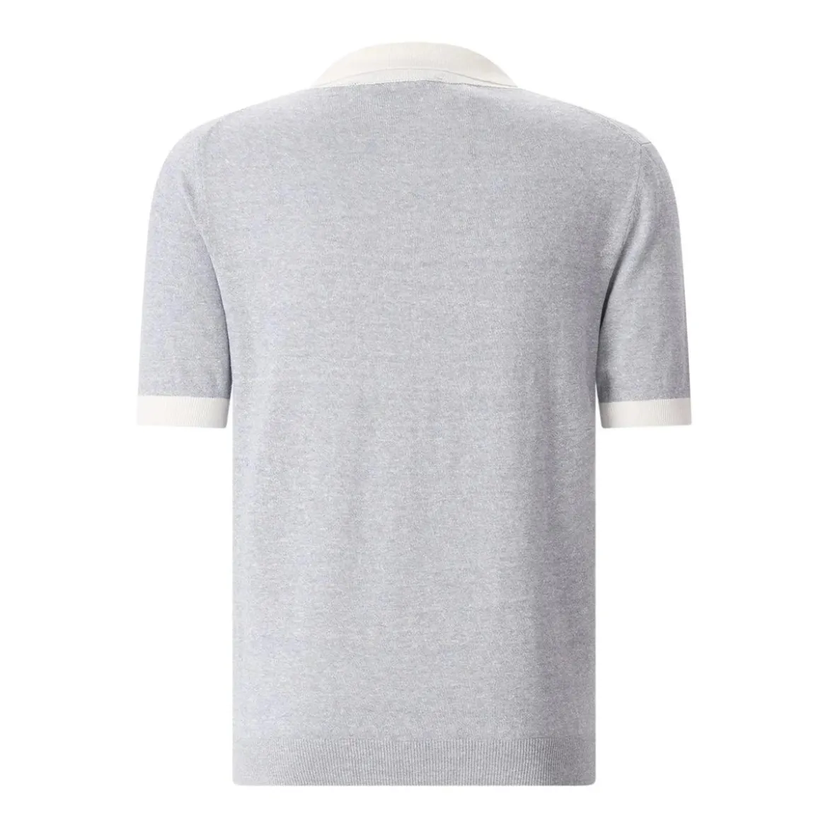 Moorer Poloshirt Jethro aus Baumwolle blau Poloshirt