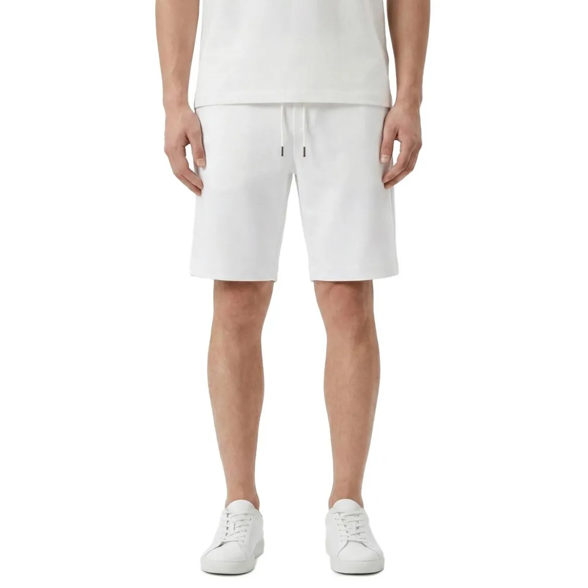 Moorer Shorts Broderick weiß Shorts