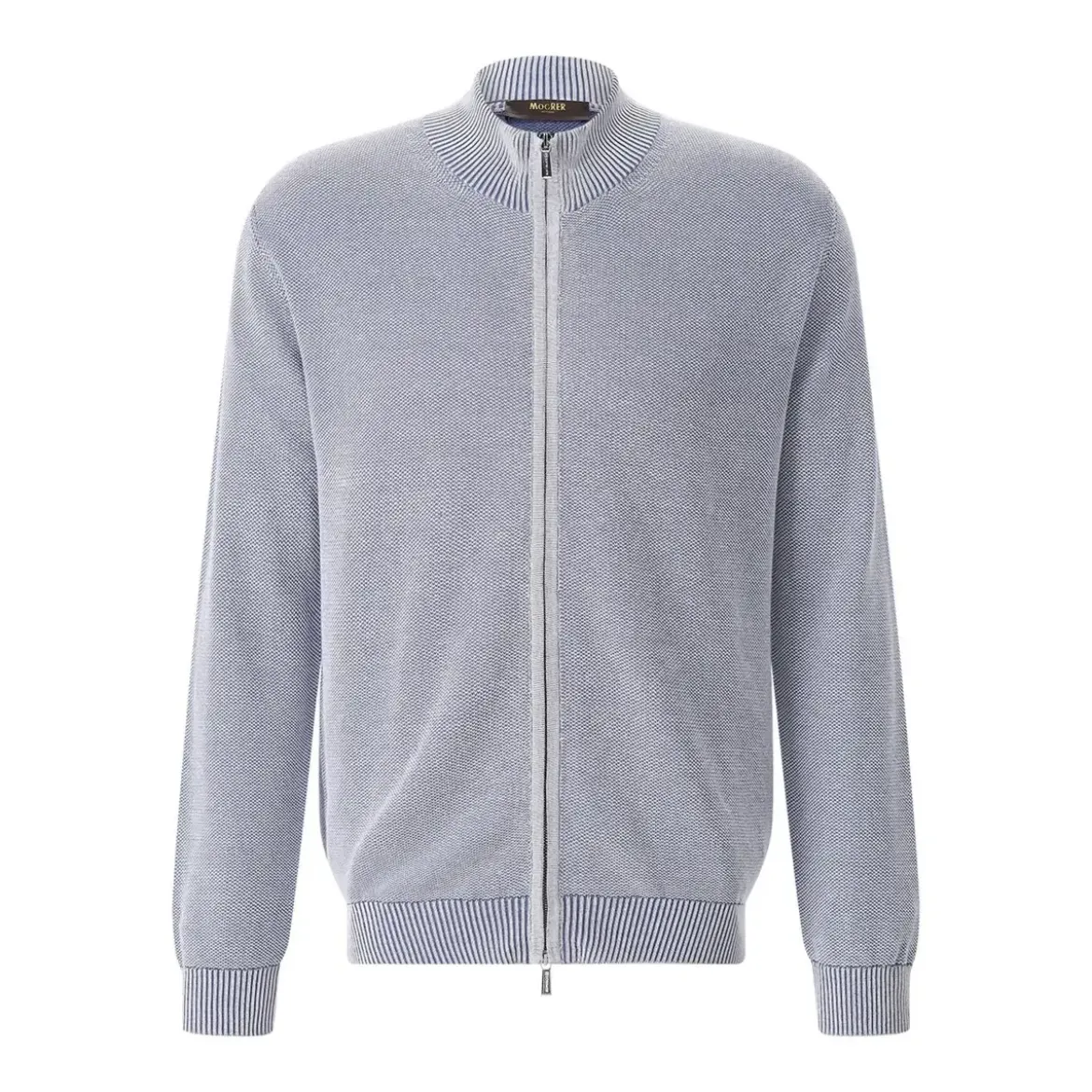 Moorer Strickjacke Urbino blau Übergangsjacke