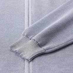 Moorer Strickjacke Urbino blau Übergangsjacke