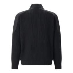 Moose Knuckles 'Magnus Knit Hybrid' Bomber Jacket Black Übergangsjacke