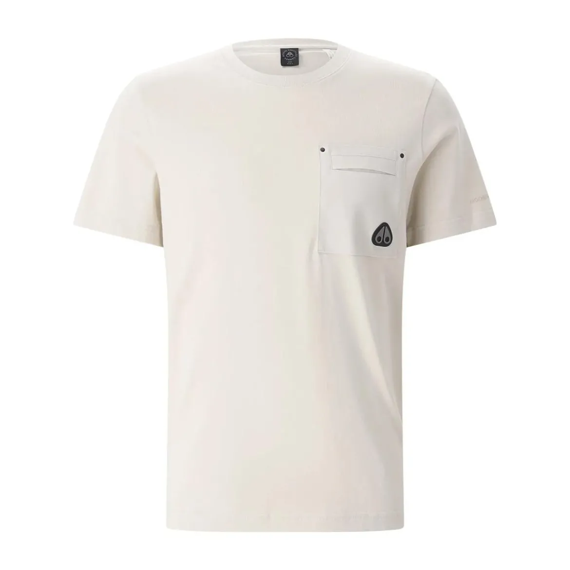 Moose Knuckles T-Shirt mit Logo beige T-Shirt