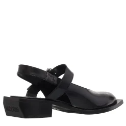 Moschino Big Buckles Nero Mary Janes