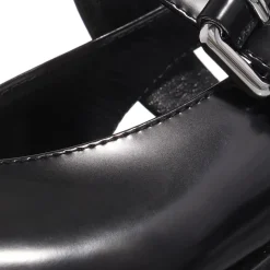 Moschino Big Buckles Nero Mary Janes