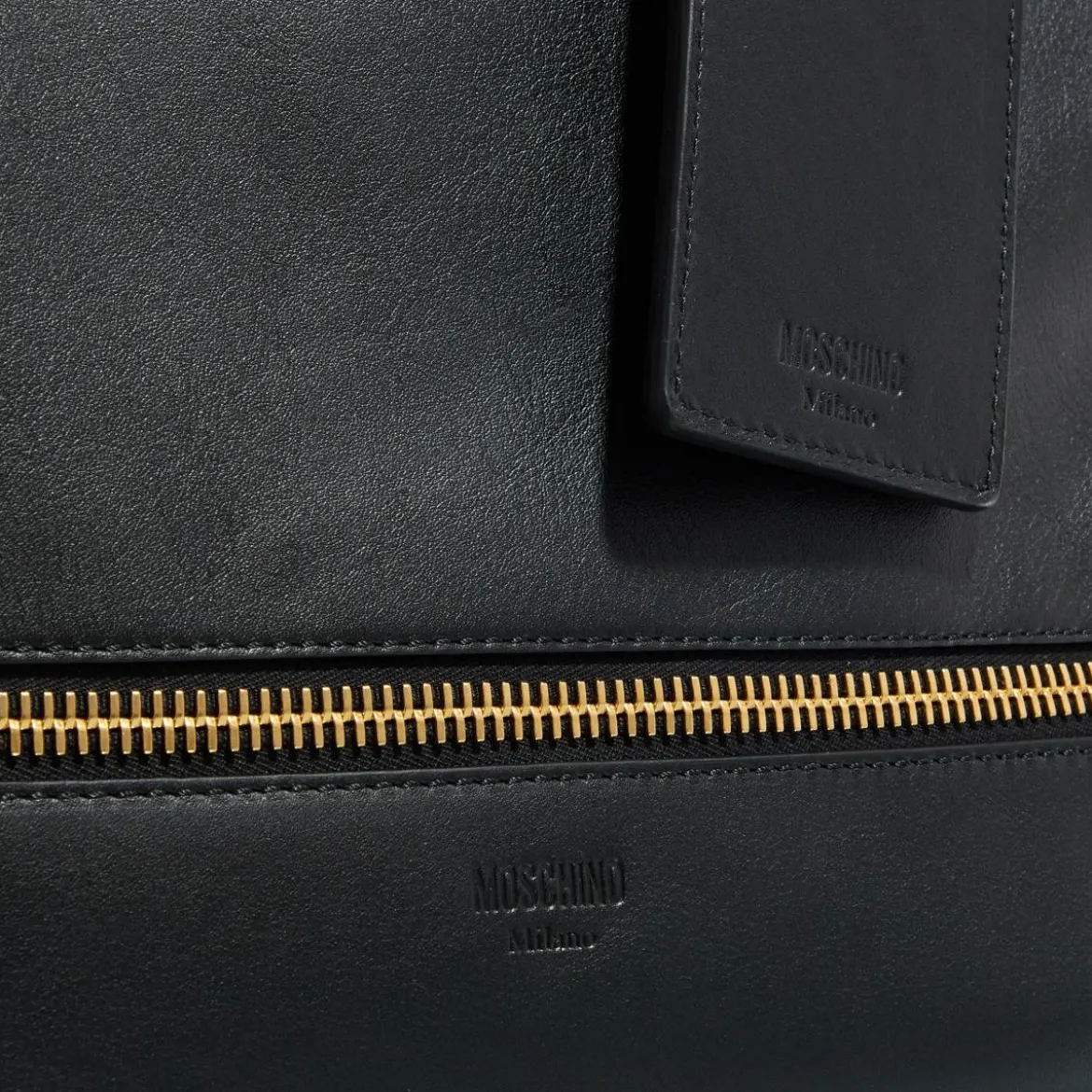 Moschino Folding Bag Nero Shopper