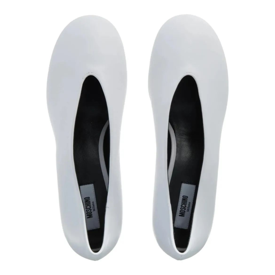 Moschino Pump Duck Bianco Pumps