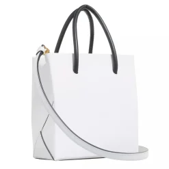 Moschino 100% Pure Moschino Shoulder Bag Fantasy Print White Crossbody Bag