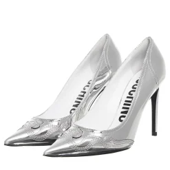 Moschino Scarpa Donna Argento Pumps