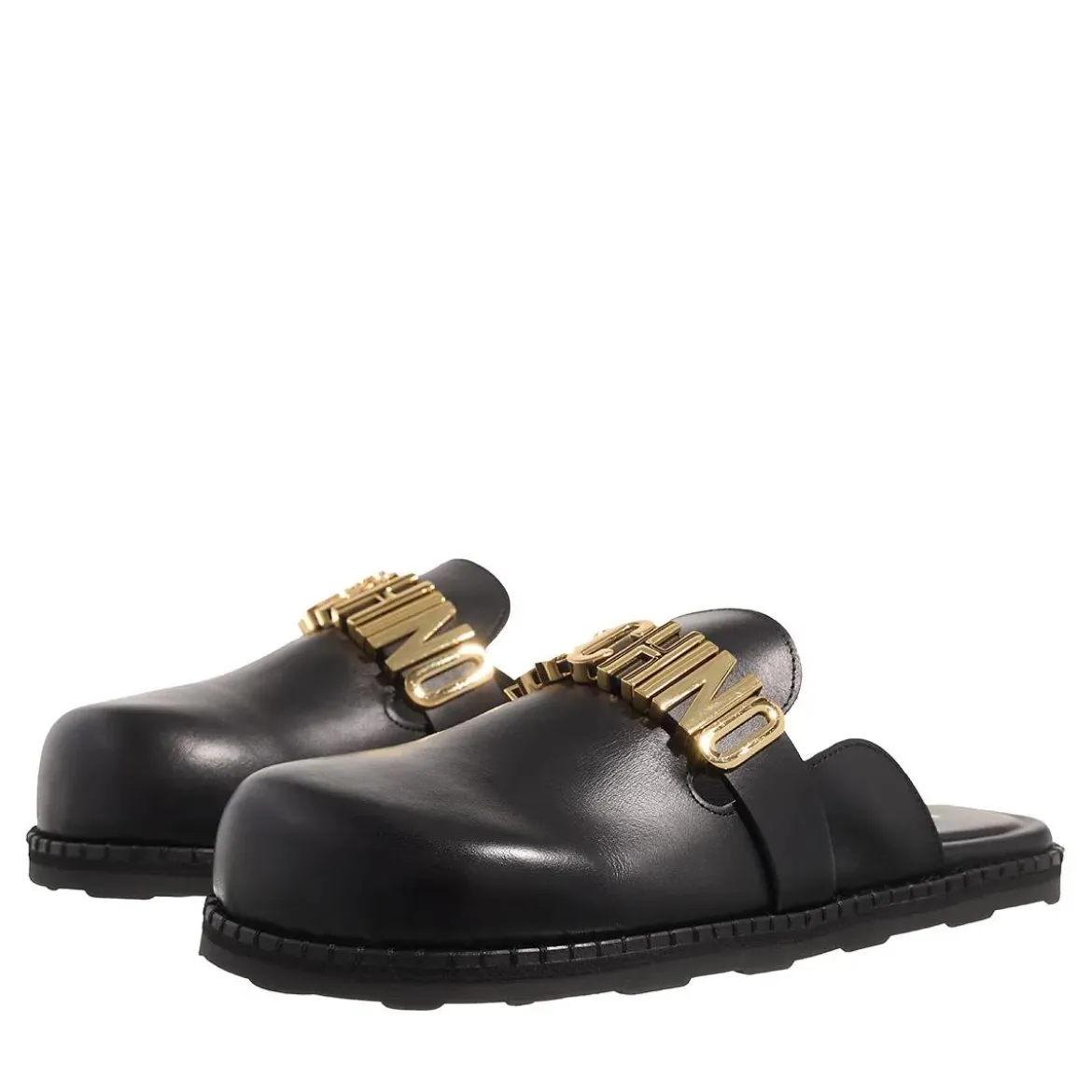 Moschino Sporty Sandals Nero Mules