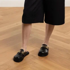 Moschino Sporty Sandals Nero Mules