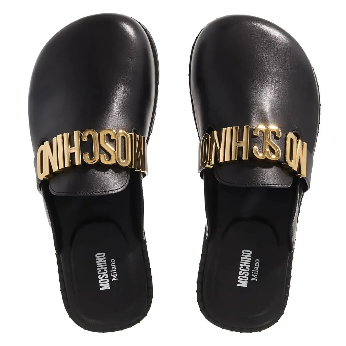 Moschino Sporty Sandals Nero Mules