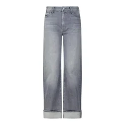 Mother Jeans The Dodger Skimp Cuff Grau Jeans