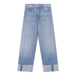 Mother Jeans The Half-Pipe Ankle Cuff Fray blau Jeans