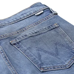 Mother Jeans The Jinx Heel blau Bootcut-Jeans