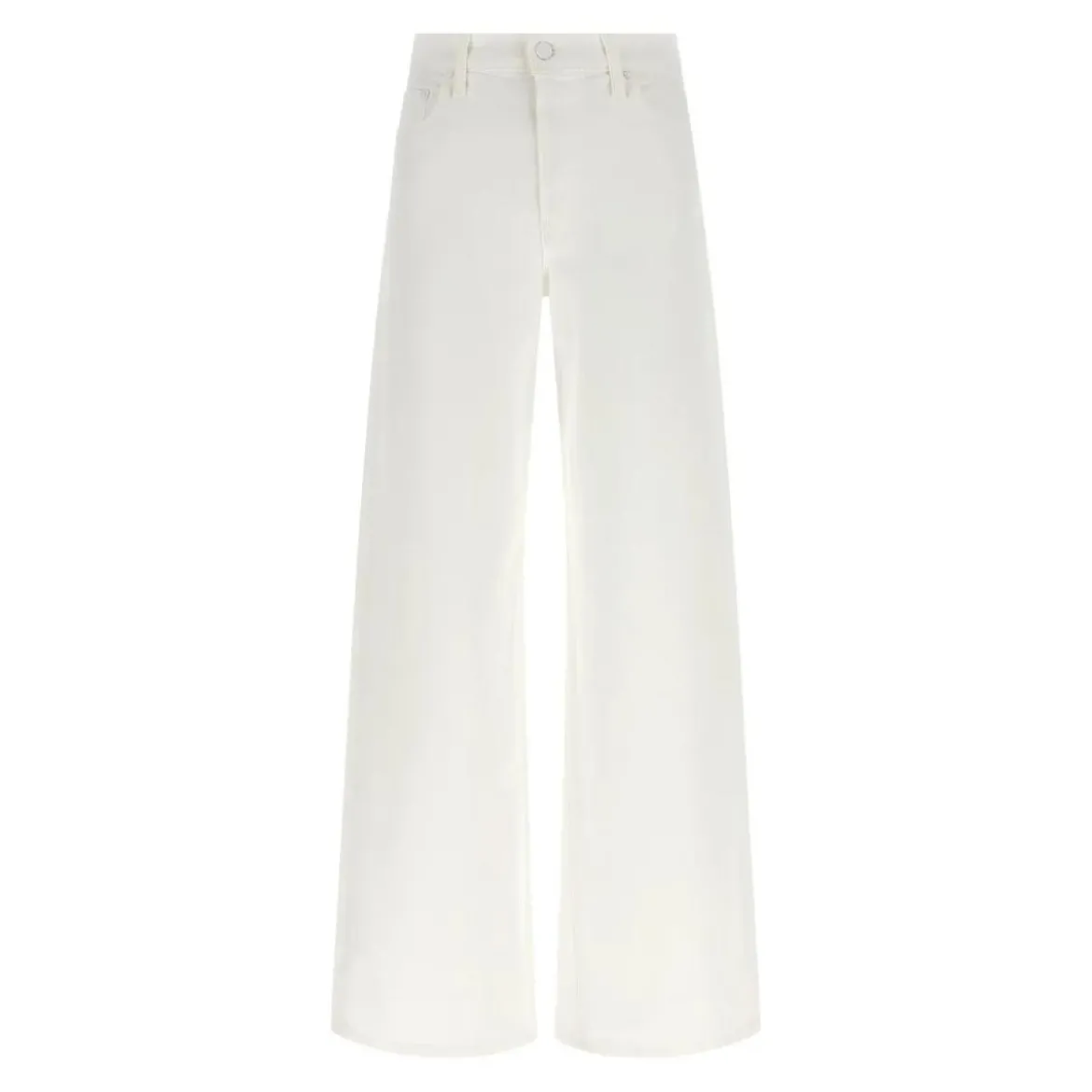 Mother Jeans The Rerun Zip Sneak weiß Jeans