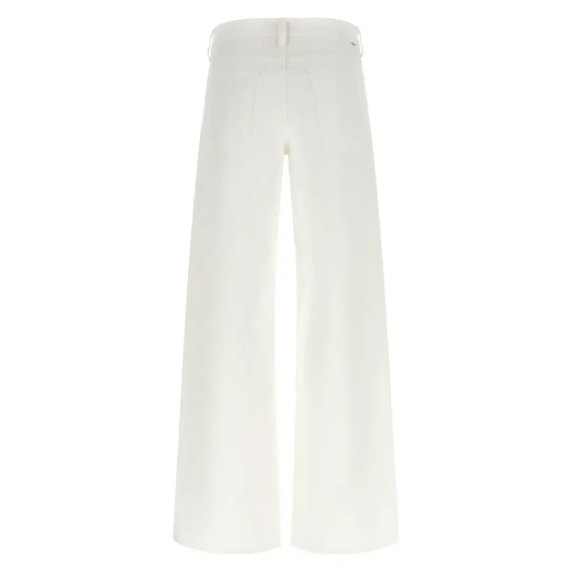 Mother Jeans The Rerun Zip Sneak weiß Jeans