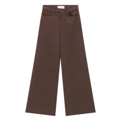 Mother Jeans The Undercover Sneak braun Wide Leg Jeans