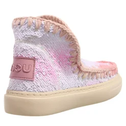 Mou BOLSSNEAK. ALL SEQUINS AOP Pailette High-Top-Sneaker