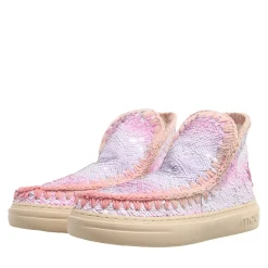 Mou BOLSSNEAK. ALL SEQUINS AOP Pailette High-Top-Sneaker