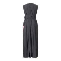 MSGM Maxikleid Abito aus Woll-Mix pink Maxikleid