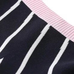 MSGM Minirock mit Streifendesign dunkelblau Minirock