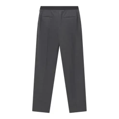 MSGM Straight-Fit Hose aus Woll-Mix grau Stoffhose