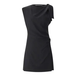 MSGM Tailliertes Minikleid schwarz Minikleid