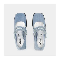 Nodaleto Bulla Bacara Pumps - Blue - Leather Blue Pumps