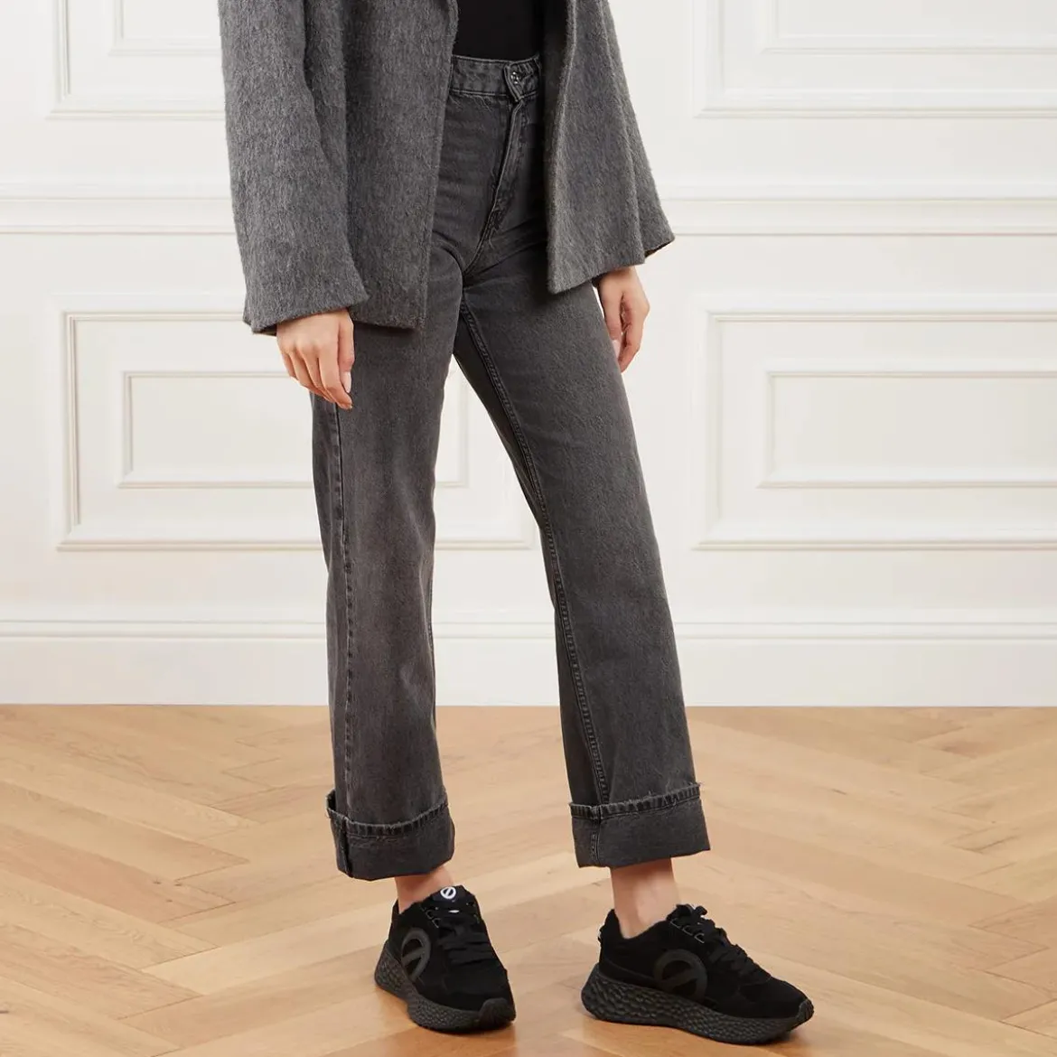 No Name Carter Jogger Cocoon W Black Low-Top-Sneaker