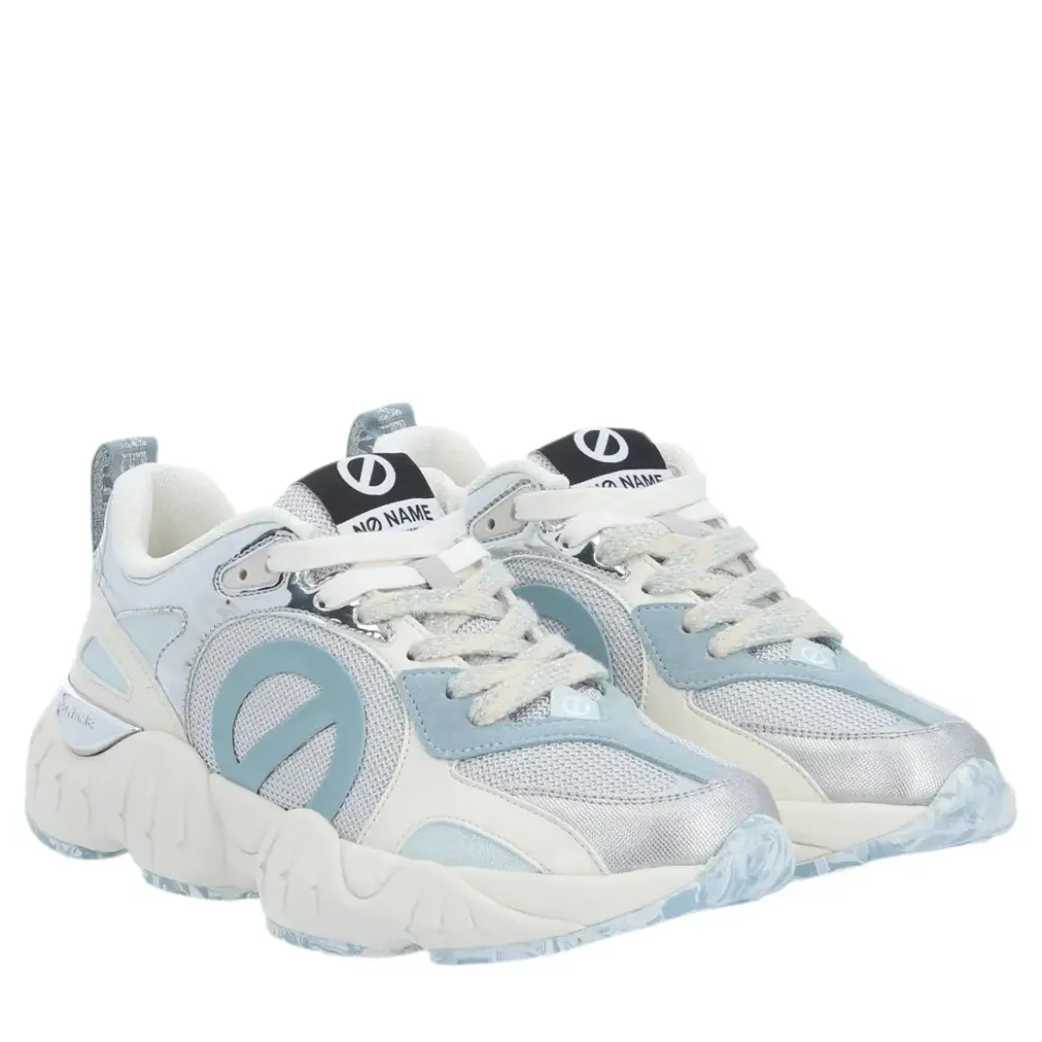 No Name Krazee Runner W Silver/silver/sky Low-Top-Sneaker