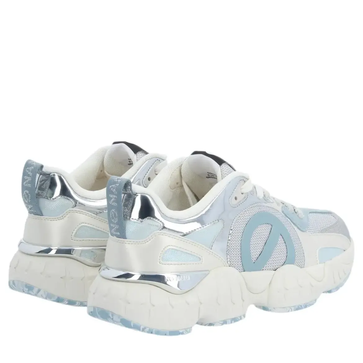 No Name Krazee Runner W Silver/silver/sky Low-Top-Sneaker