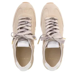 Nubikk Billy Lou Beige Suede Low-Top-Sneaker