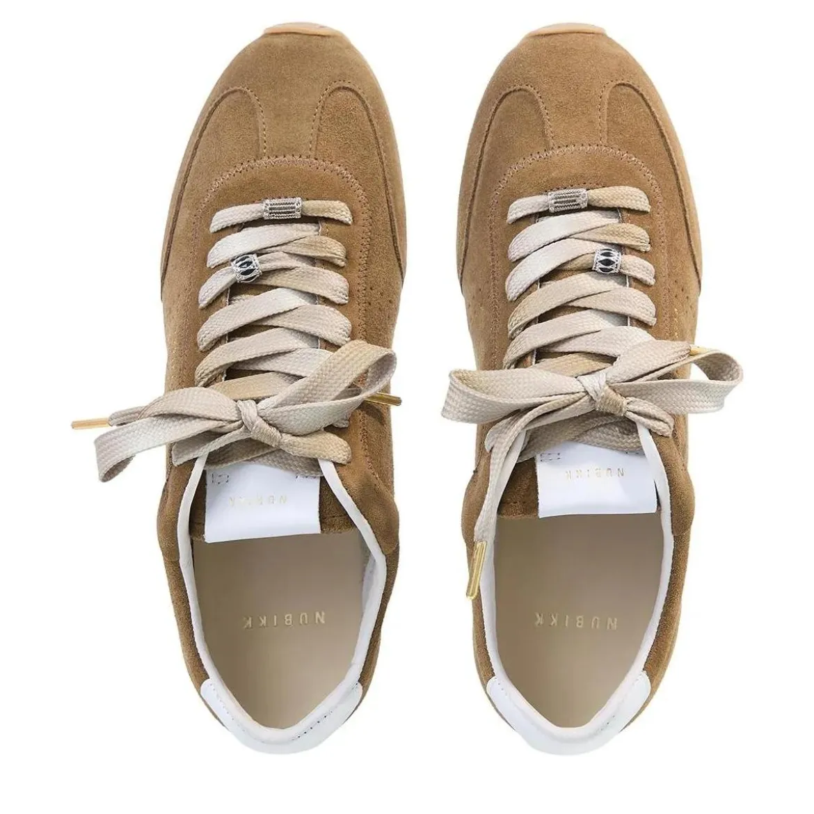 Nubikk Billy Lou Cognac Suede Low-Top-Sneaker
