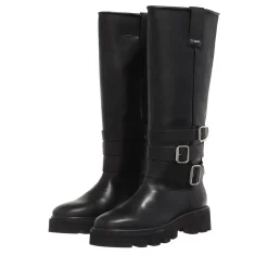 Nubikk Frank Lynn Black Leather Biker Boots