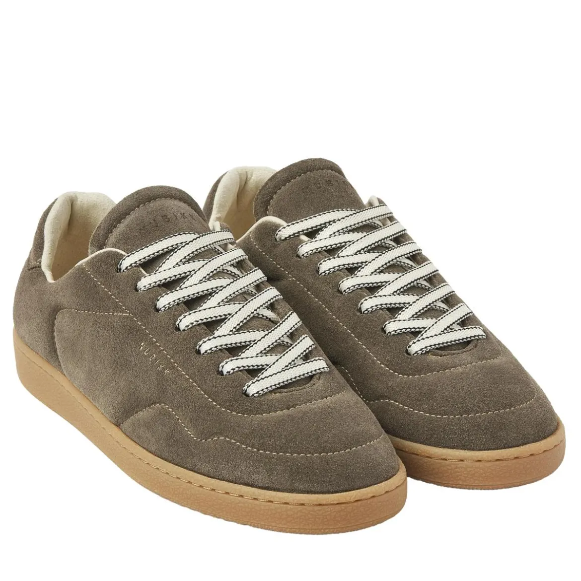 Nubikk Ray Rush (L) Dk Green Suede Low-Top-Sneaker