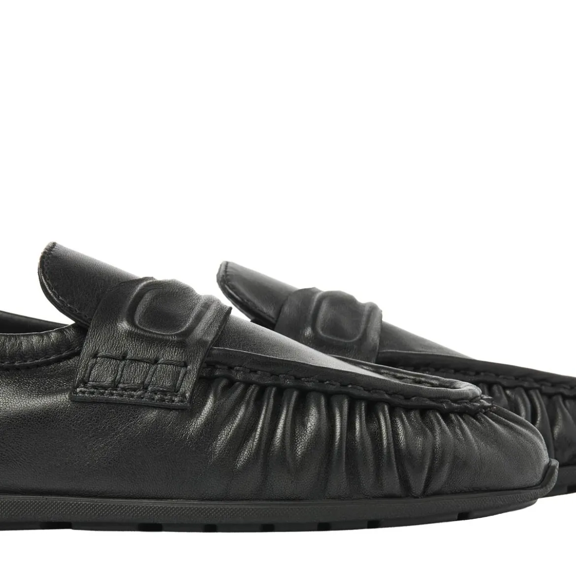 Nubikk Riley Mio Black Leather Loafer